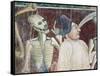 Near Pazin, Merchant and Death, Dance of Death-null-Framed Stretched Canvas