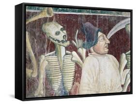 Near Pazin, Merchant and Death, Dance of Death-null-Framed Stretched Canvas