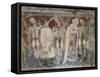 Near Pazin, Queen and Merchant Accompanied by Death, Dance of Death-null-Framed Stretched Canvas