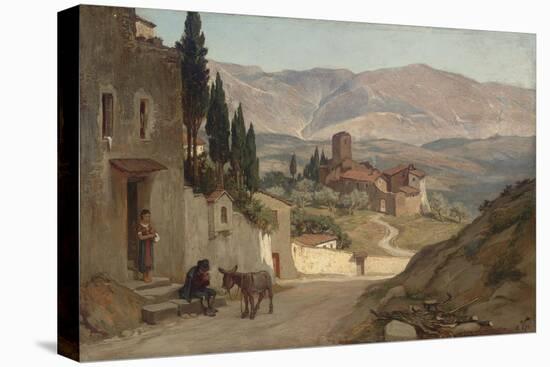 Near Perugia, 1870-Elihu Vedder-Stretched Canvas