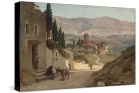 Near Perugia, 1870-Elihu Vedder-Stretched Canvas