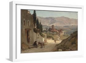Near Perugia, 1870-Elihu Vedder-Framed Giclee Print