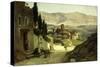 Near Perugia-Elihu Vedder-Stretched Canvas