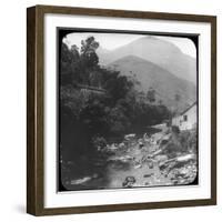 Near Petrópolis, Rio De Janeiro, Brazil, Late 19th or Early 20th Century-null-Framed Photographic Print