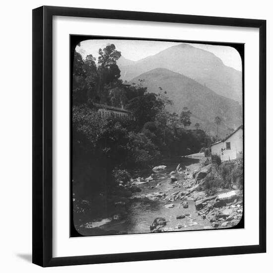 Near Petrópolis, Rio De Janeiro, Brazil, Late 19th or Early 20th Century-null-Framed Photographic Print