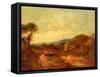 Near Red Hill, Surrey-John Linnell-Framed Stretched Canvas