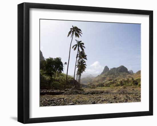 Near Ribiera Grande, Santo Antao, Cape Verde Islands, Africa-R H Productions-Framed Premium Photographic Print