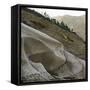 Near Rosenlaui (Switzerland), Glacier, Circa 1860-Leon, Levy et Fils-Framed Stretched Canvas