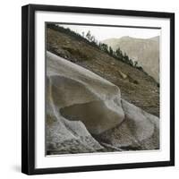 Near Rosenlaui (Switzerland), Glacier, Circa 1860-Leon, Levy et Fils-Framed Photographic Print