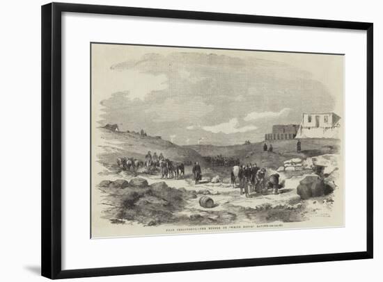 Near Sebastopol, the Middle or White House Ravine-null-Framed Giclee Print