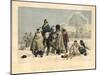 Near Smarhon on December 3, 1812, 1820S-Christian Wilhelm von Faber du Faur-Mounted Giclee Print