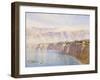 Near Sorrento, 1863 (W/C on Paper)-John Brett-Framed Giclee Print