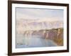 Near Sorrento, 1863 (W/C on Paper)-John Brett-Framed Giclee Print