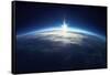 Near Space Photography - 20Km above Ground / Real Photo-dellm60-Framed Stretched Canvas