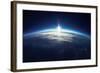 Near Space Photography - 20Km above Ground / Real Photo-dellm60-Framed Art Print