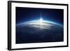 Near Space Photography - 20Km above Ground / Real Photo-dellm60-Framed Art Print