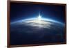 Near Space Photography - 20Km above Ground / Real Photo-dellm60-Framed Art Print