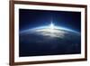 Near Space Photography - 20Km above Ground / Real Photo-dellm60-Framed Art Print