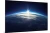 Near Space Photography - 20Km above Ground / Real Photo-dellm60-Mounted Art Print