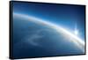 Near Space Photography - 20Km above Ground / Real Photo-dellm60-Framed Stretched Canvas