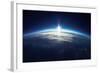 Near Space Photography - 20Km above Ground / Real Photo-IM_photo-Framed Photographic Print