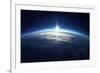 Near Space Photography - 20Km above Ground / Real Photo-IM_photo-Framed Photographic Print