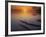 Near St Charles at Sunrise on the Mississippi River, Missouri, USA-Charles Gurche-Framed Photographic Print