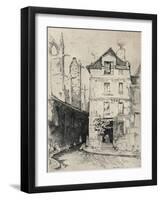 Near St Etienne-Du-Mont, 1915-CK Gleeson-Framed Giclee Print
