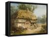 Near Stratford-On-Avon-James John Hill-Framed Stretched Canvas