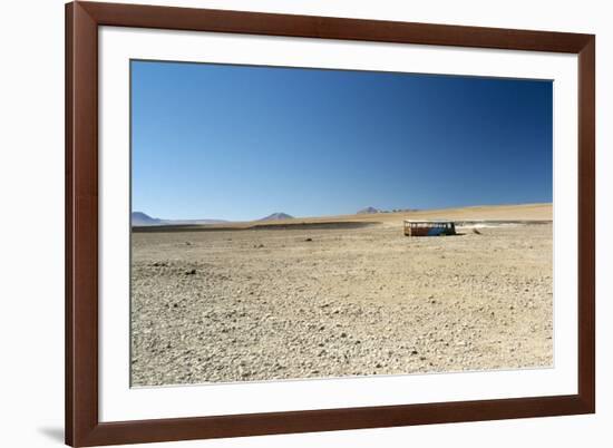 Near the Chilean Border, Salar De Uyuni, Bolivia, South America-Mark Chivers-Framed Photographic Print