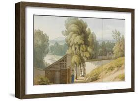 Near the Friars' Walk, Exeter, 1808-John White Abbott-Framed Giclee Print