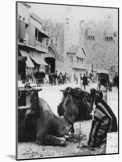Near the Jaffa Gate, Jerusalem, C1927-C1931-null-Mounted Giclee Print