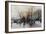 Near the Louvre, Paris-Eugene Galien-Laloue-Framed Giclee Print