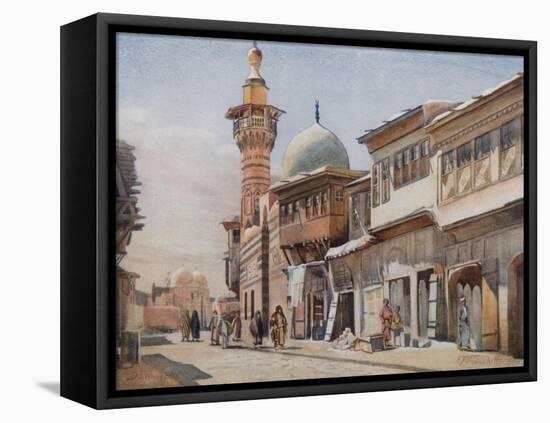 Near the Midan, Cairo-Walter Spencer-Stanhope Tyrwhitt-Framed Stretched Canvas