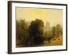 Near the Thames Lock, Windsor, c.1809-J. M. W. Turner-Framed Giclee Print