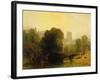 Near the Thames Lock, Windsor, c.1809-J. M. W. Turner-Framed Giclee Print