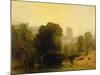 Near the Thames Lock, Windsor, c.1809-J. M. W. Turner-Mounted Giclee Print