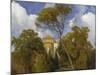 Near Tivoli - In park of the Villa d'Este with the chapel La Caritá. 1840-Johann Wilhelm Schirmer-Mounted Giclee Print