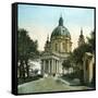 Near Turin (Italy), the Basilica Di Superga Built by Filippo Juvara from 1711 to 1731, Circa 1890-Leon, Levy et Fils-Framed Stretched Canvas