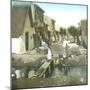 Near Valencia (Spain), Women Washing Laundry in a Street of Cabanal, Circa 1885-1890-Leon, Levy et Fils-Mounted Photographic Print