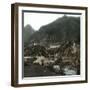 Near Vassen (Switzerland), the Bridge of the Saint-Gothard Railroad, over the Reuss River-Leon, Levy et Fils-Framed Photographic Print