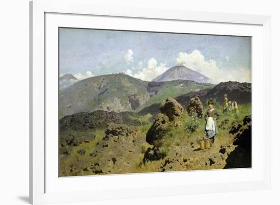 Near Vesuvius-Francesco Lojacono-Framed Giclee Print