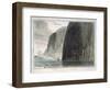 'Near view of one of the Shiant Isles', Outer Hebrides, Scotland, 1829-William Daniell-Framed Giclee Print