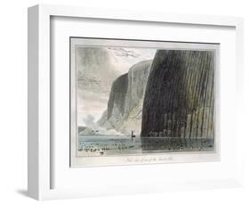 'Near view of one of the Shiant Isles', Outer Hebrides, Scotland, 1829-William Daniell-Framed Giclee Print