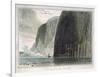 'Near view of one of the Shiant Isles', Outer Hebrides, Scotland, 1829-William Daniell-Framed Giclee Print