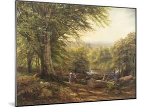 Near Weybridge, Surrey-Edmund G. Warren-Mounted Giclee Print
