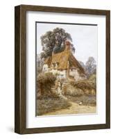 Near Witley, Surrey (Watercolour with Scratching Out)-Helen Allingham-Framed Giclee Print