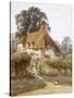 Near Witley, Surrey (Watercolour with Scratching Out)-Helen Allingham-Stretched Canvas