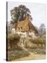 Near Witley, Surrey (Watercolour with Scratching Out)-Helen Allingham-Stretched Canvas