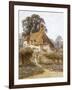 Near Witley, Surrey (Watercolour with Scratching Out)-Helen Allingham-Framed Giclee Print